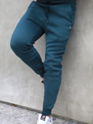 Blakely Anchor Sweatpants Zielone | 805462-FYL