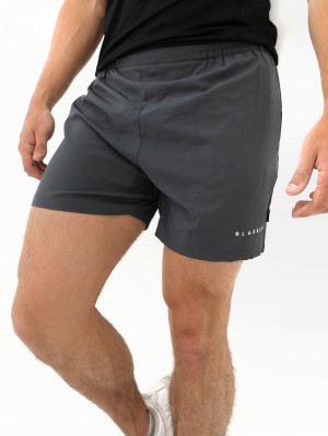 Blakely Apex Active Shorts Charcoal | 439801-XNU