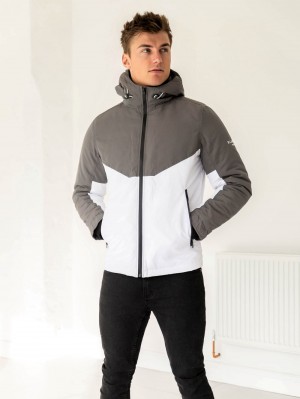 Blakely Arctica Jacket Grey/White | 521639-JTY