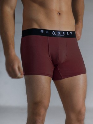 Blakely BLK Boxers Bordowe | 920641-NWX