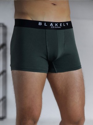 Blakely BLK Boxers Zielone | 890734-NWU