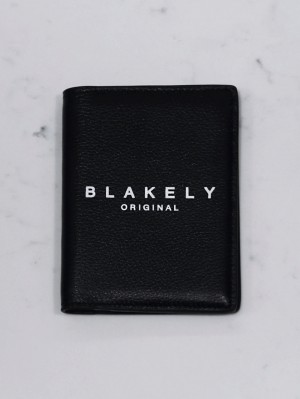 Blakely BLK Passport Holder Czarne | 069127-CHE