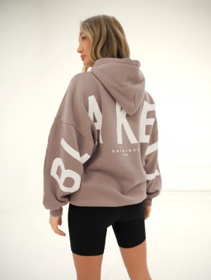 Blakely Isabel Oversized Hoodie Kawa | 248506-GUJ