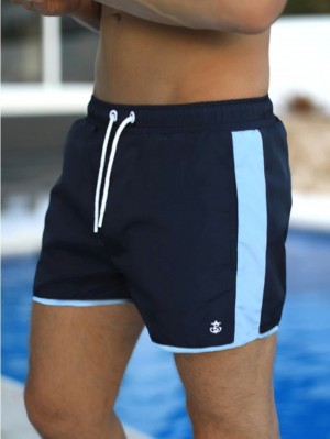 Blakely Senio Swim Shorts Niebieskie | 260718-IAK