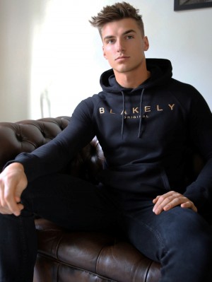 Blakely Vatolla Hoodie Czarne | 501469-BVF