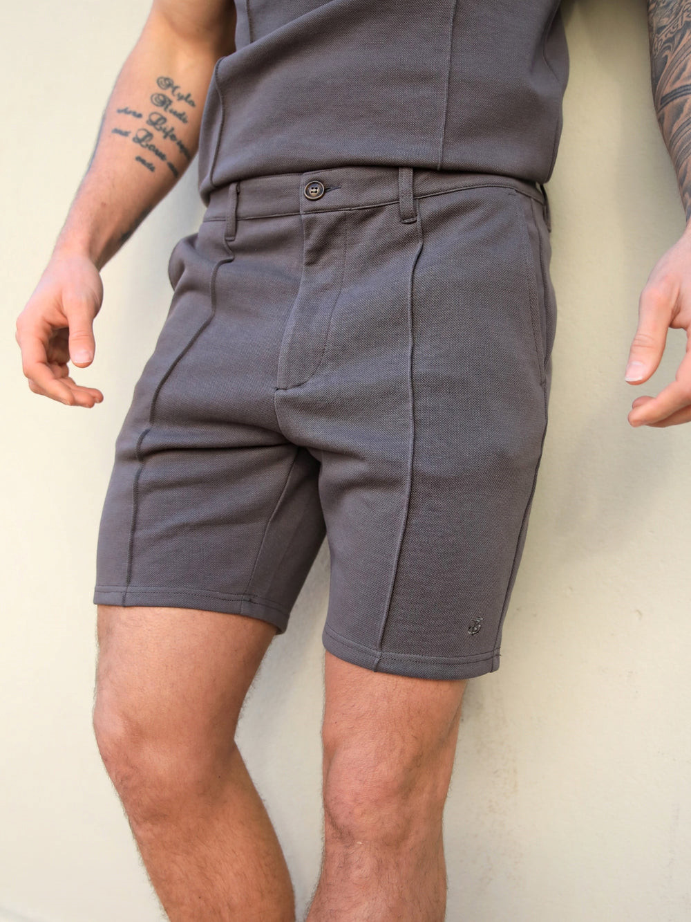 Blakely Amezri Seamline Shorts Brązowe | 062358-ELF