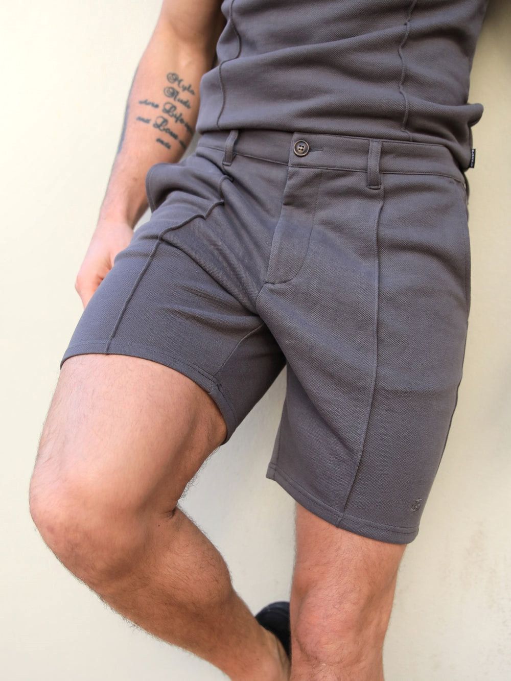 Blakely Amezri Seamline Shorts Brązowe | 062358-ELF