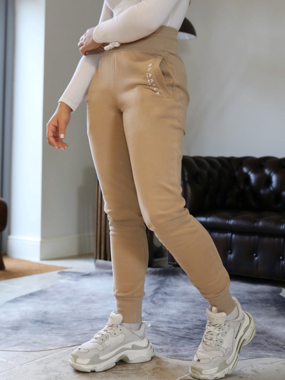 Blakely Ava Sweatpants Tan | 528964-LCX