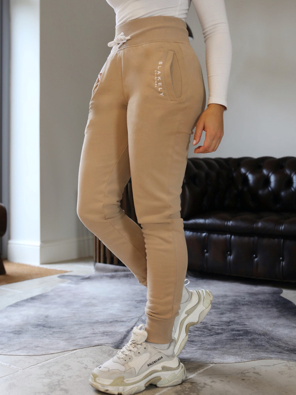 Blakely Ava Sweatpants Tan | 528964-LCX