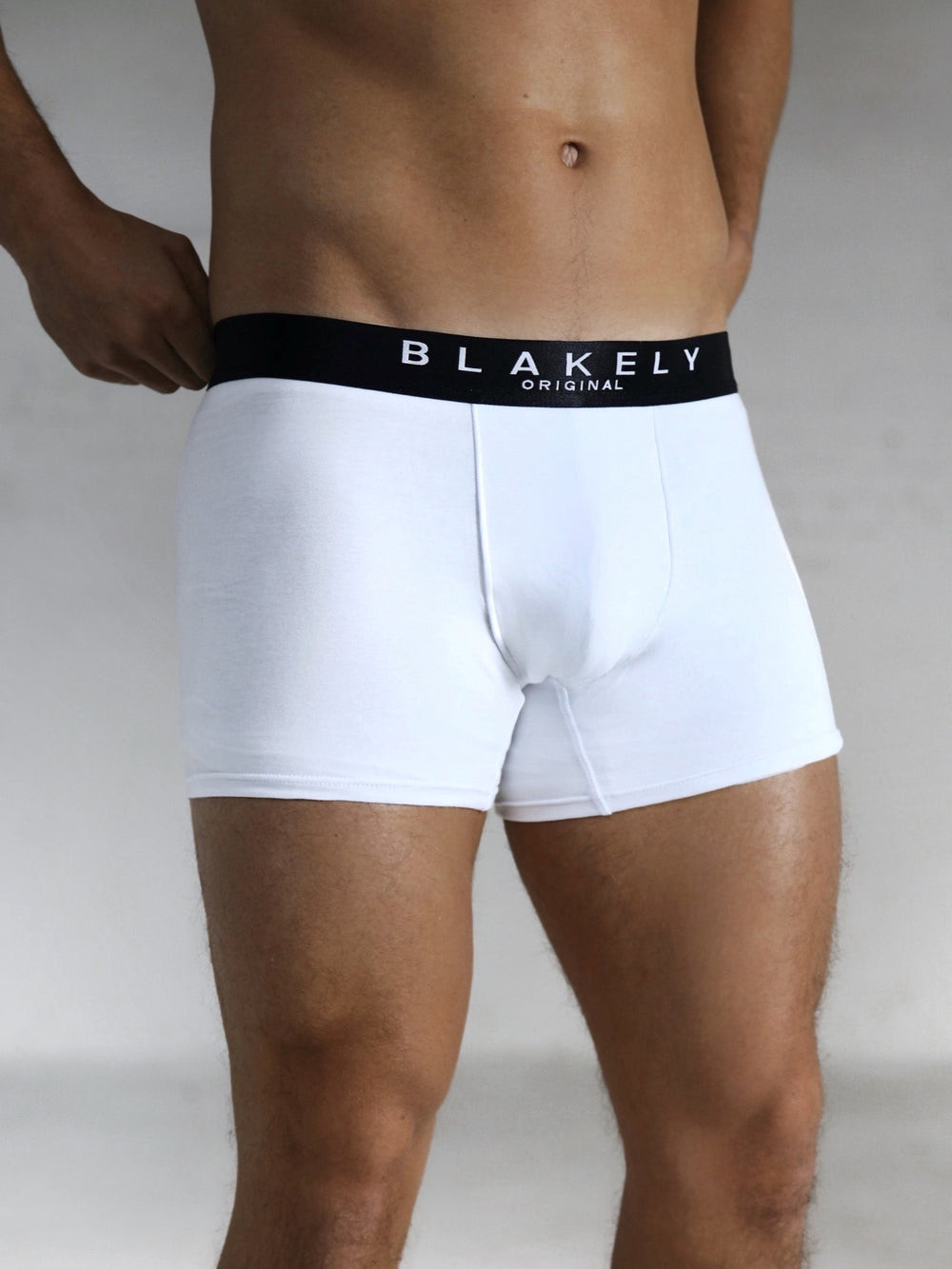 Blakely BLK Boxers Białe | 087463-LAC