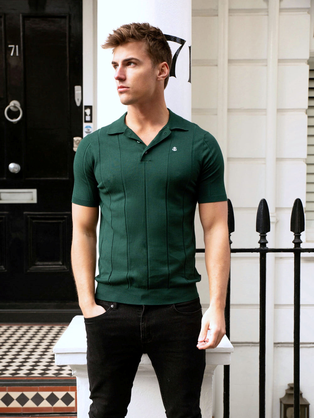 Blakely Finsbury Polo Shirt Zielone | 380576-QIF