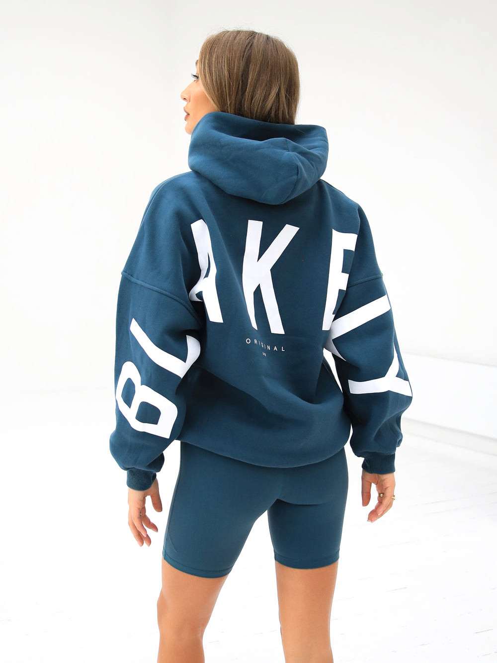 Blakely Isabel Oversized Hoodie Ciemny | 640193-PSY