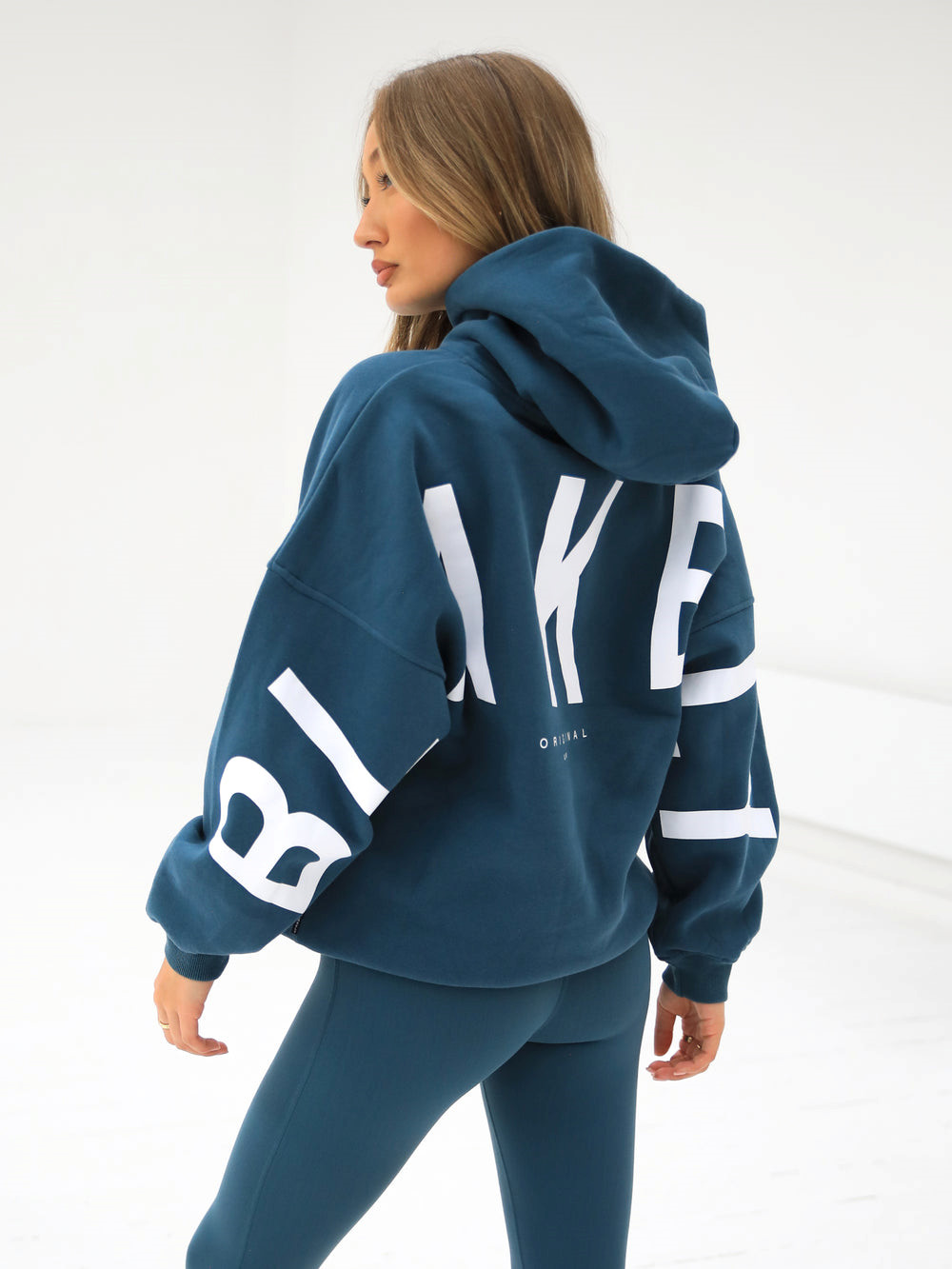 Blakely Isabel Oversized Hoodie Ciemny | 640193-PSY