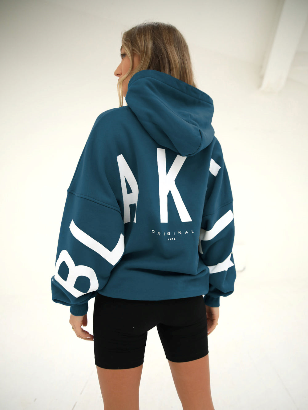 Blakely Isabel Oversized Hoodie Zielone | 304197-BSD