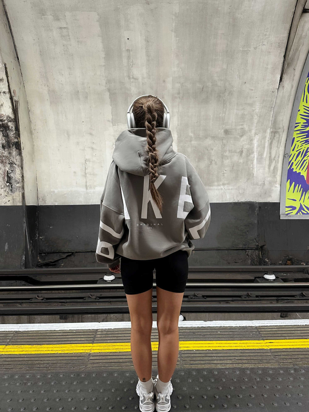 Blakely Isabel Oversized Hoodie Zielone | 982071-ZSG