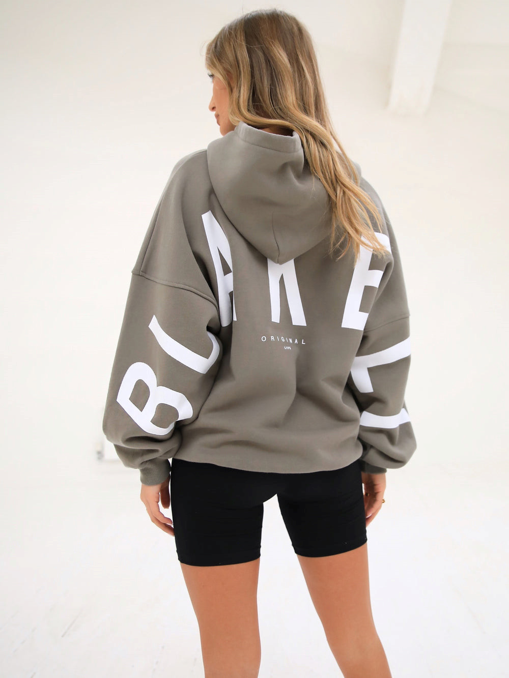 Blakely Isabel Oversized Hoodie Zielone | 982071-ZSG