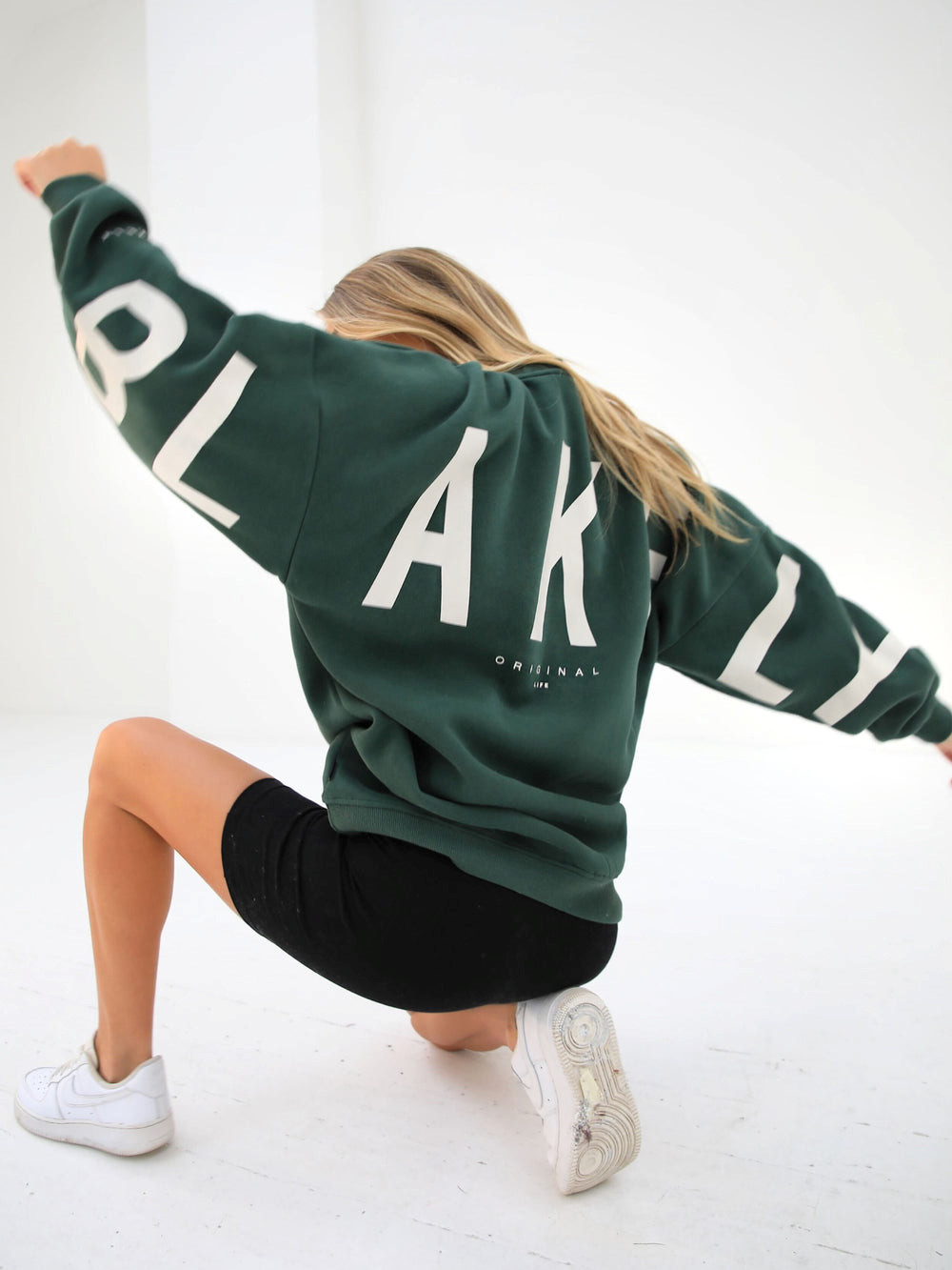 Blakely Isabel Oversized Jumper Ciemny Zielone | 194756-KHT