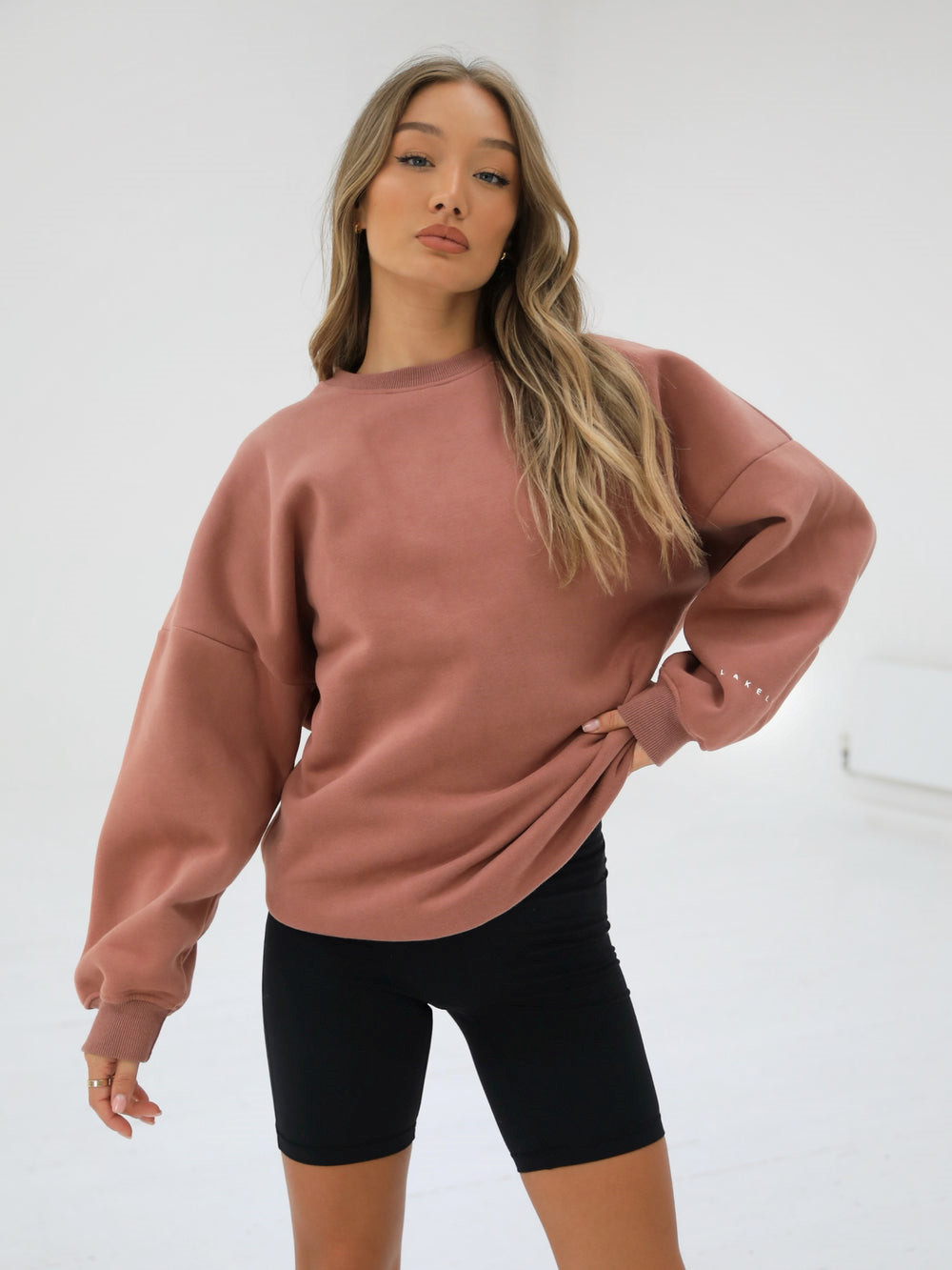 Blakely Isabel Oversized Jumper Pomarańczowe | 561923-XGU