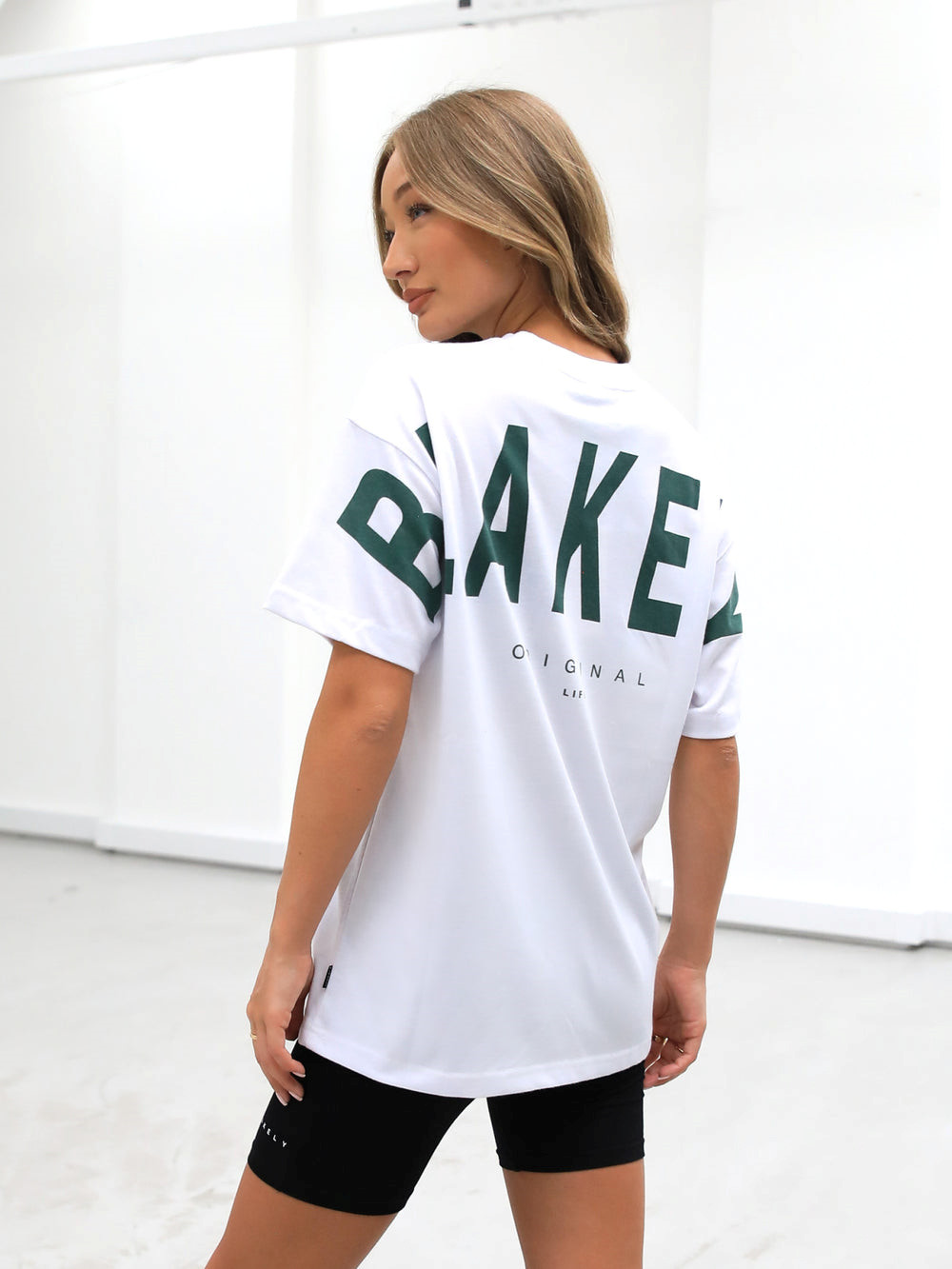 Blakely Isabel Oversized T-Shirt Białe | 385902-EZO