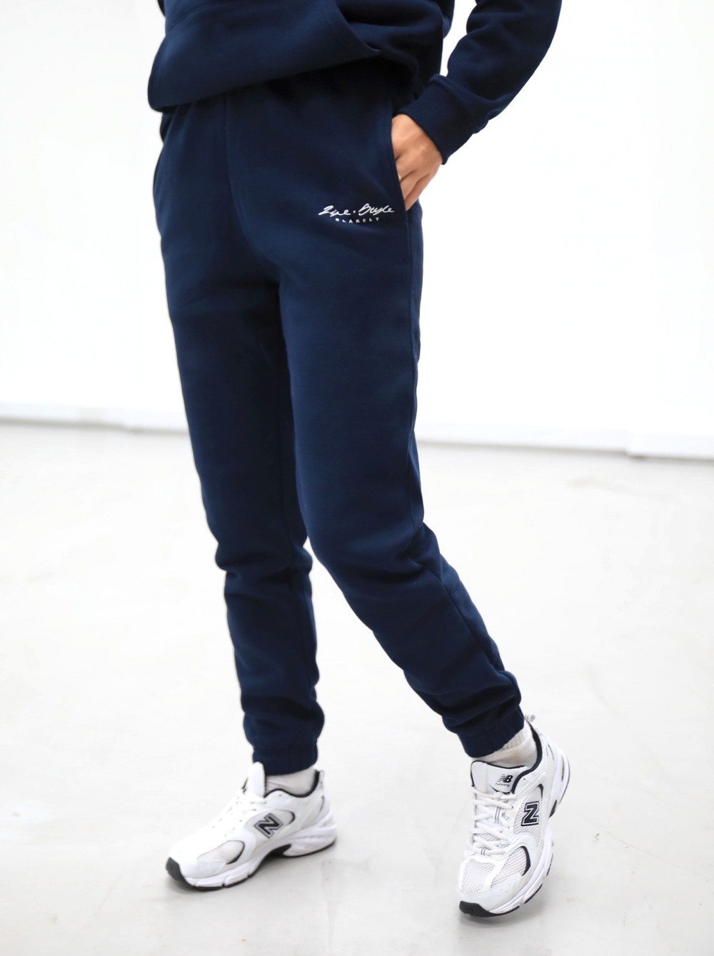 Blakely Life & Style Loose Fitting Sweatpants Granatowe Niebieskie | 503197-EAB