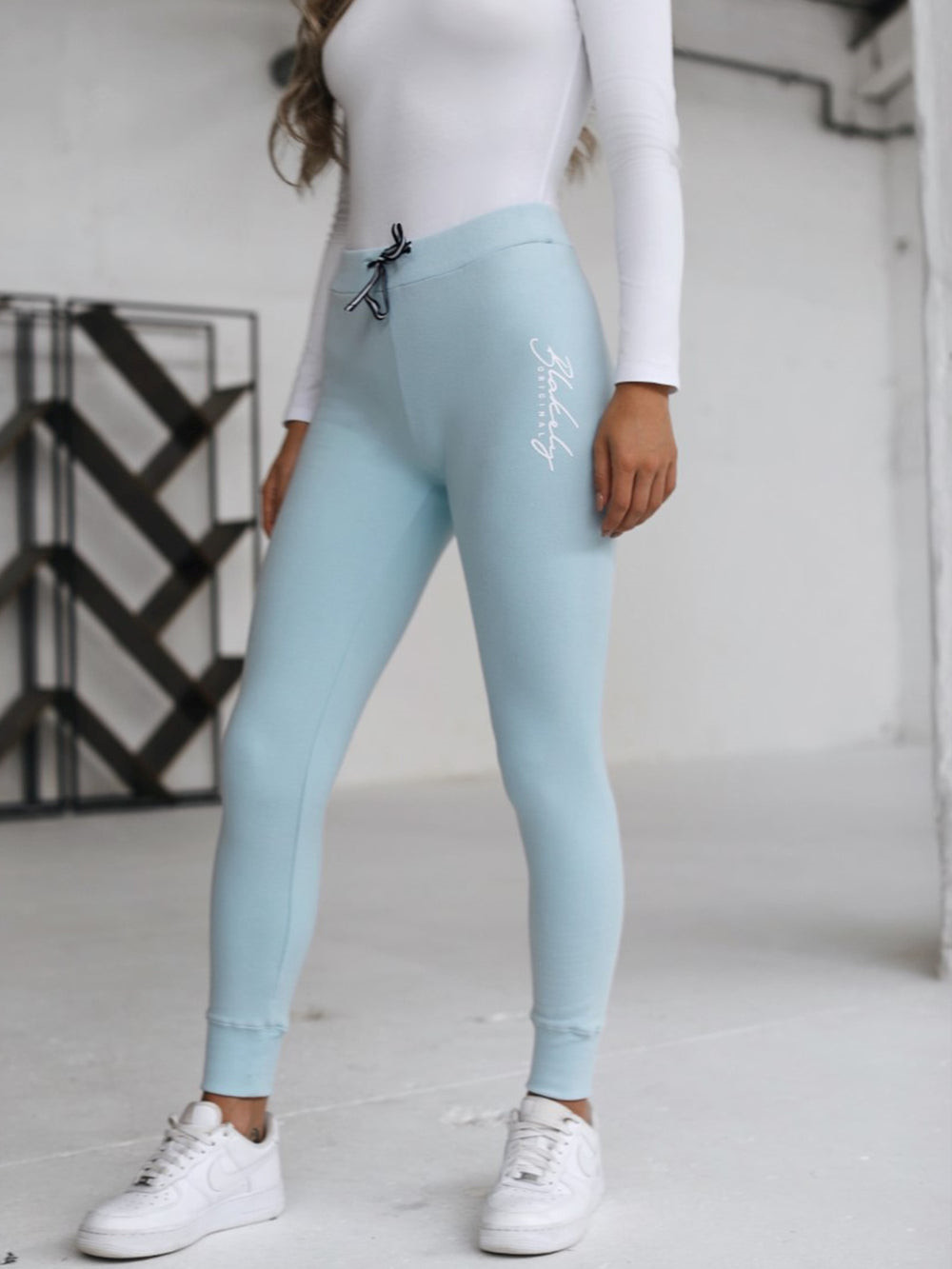 Blakely Mela Sweatpants Niebieskie | 701892-BFI