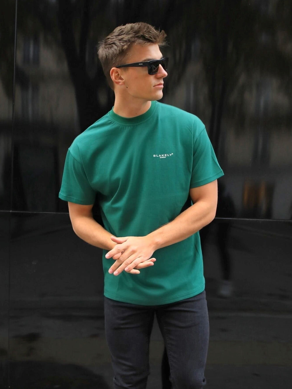 Blakely Members Relaxed T-Shirt Jasny Zielone | 568491-VYE