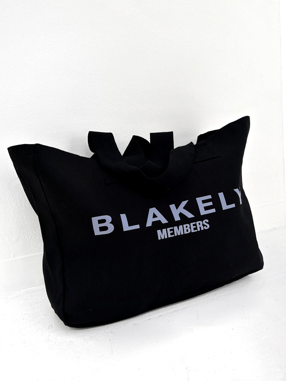 Blakely Members Tote Bag Czarne Niebieskie | 243587-GHJ