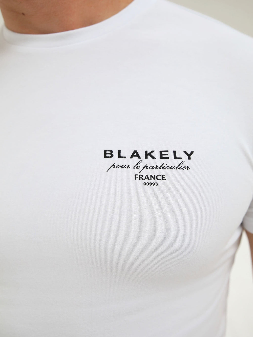 Blakely Monaco T-Shirt White/Black | 196830-LXY