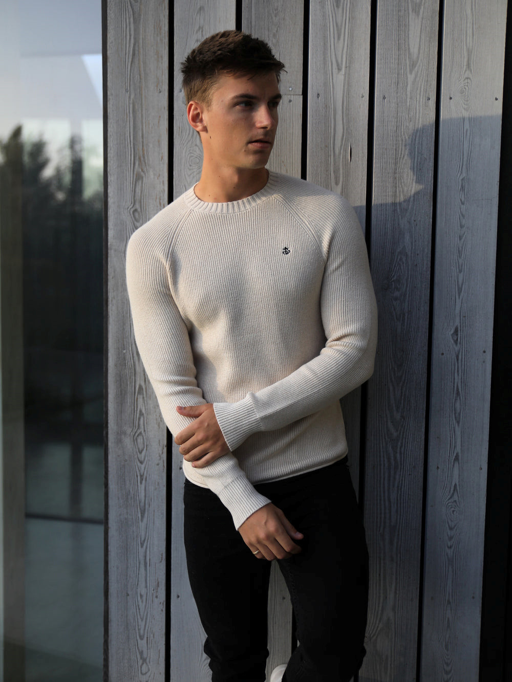 Blakely Olton Knit Jumper Beżowe | 256941-HGC