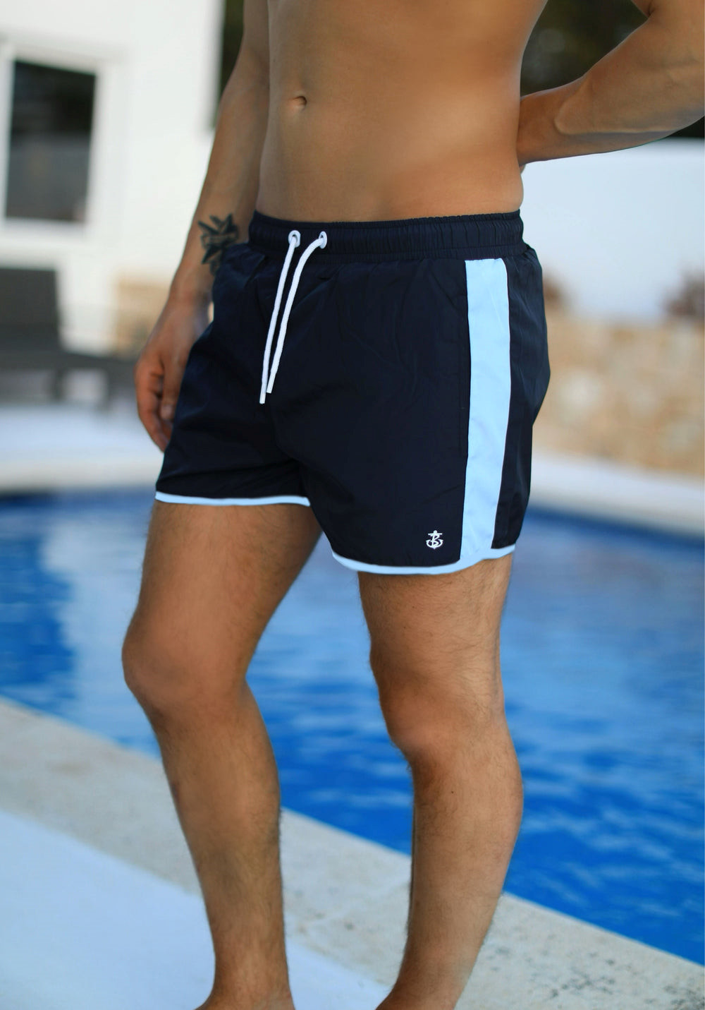 Blakely Senio Swim Shorts Niebieskie | 260718-IAK