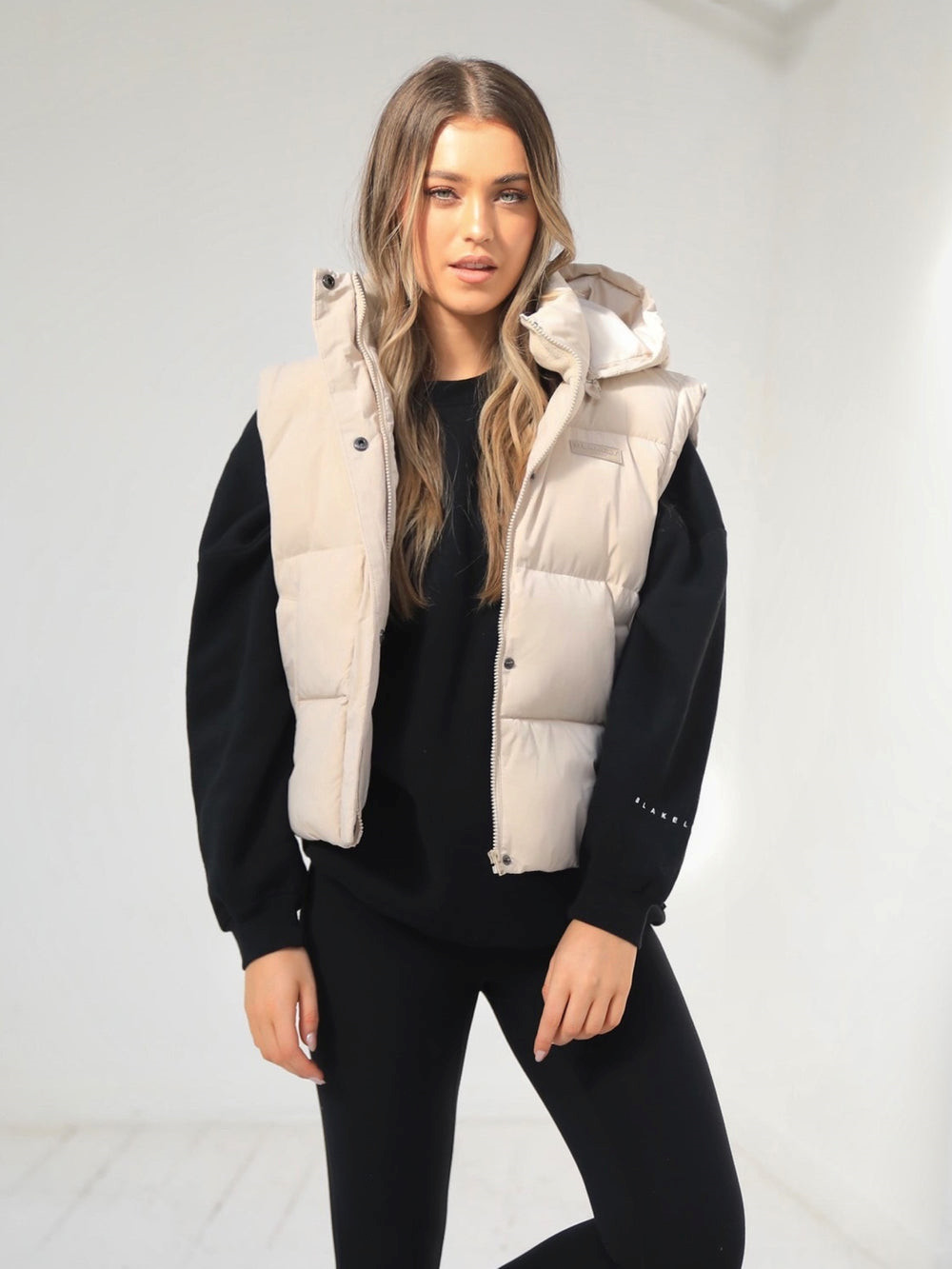 Blakely Ultimate Women's Puffer Coat Chalk | 718260-FGZ